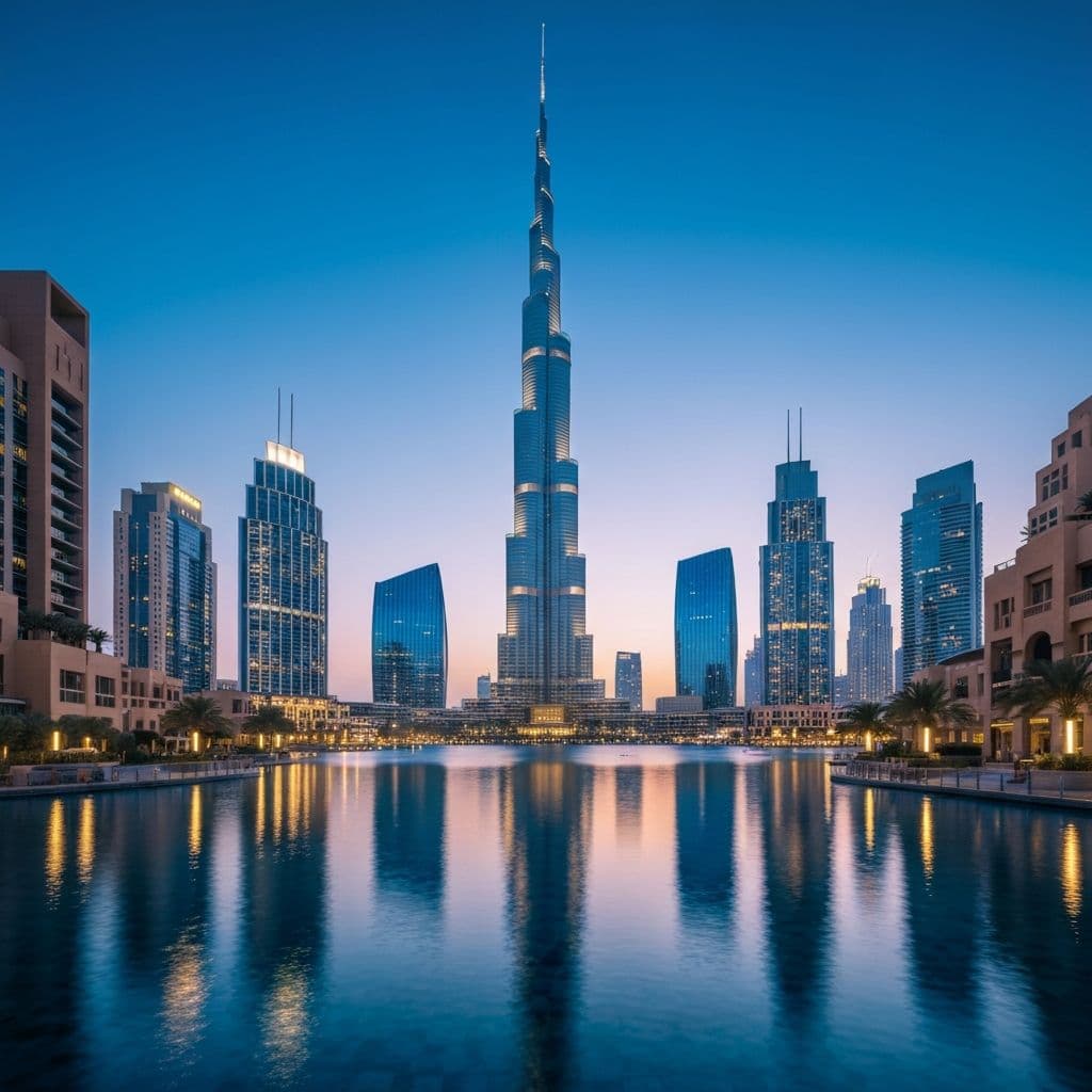 Dubai destinasyonu için operasyon görseli